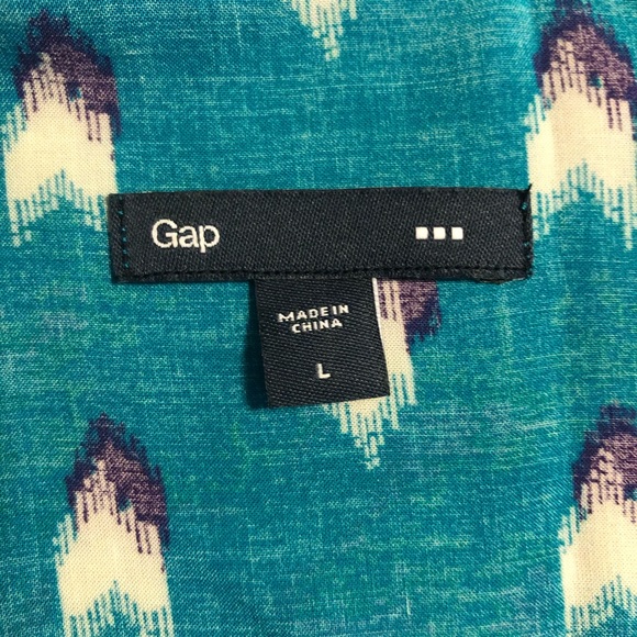 Gap teal top - Picture 5 of 6
